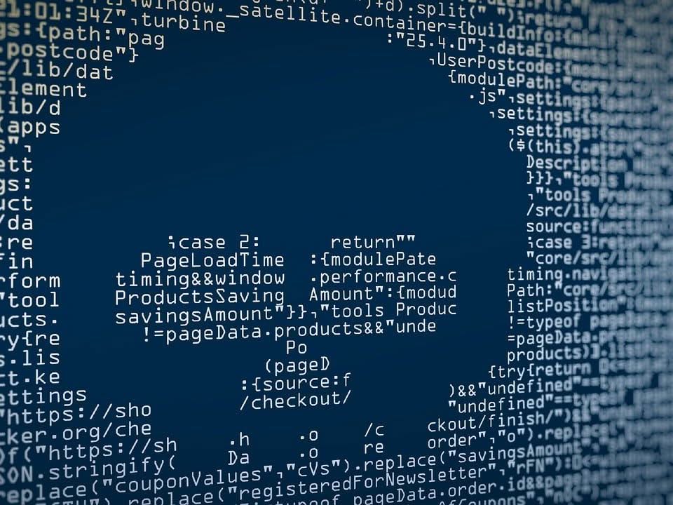 Free malicious code virus hacker illustration